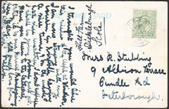 93522 - NORFOLK. 1907 post card Scole to Peterborough with...