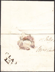 93600 - 1826 NORFOLK/'CLAY 131' MILEAGE MARK (NK62).  Letter Blakney to Wymondham dated Ju...