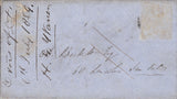 93612 - 1859 FREEMASONRY.  Envelope used locally in London ...