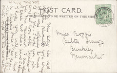 93863 - CAMBS. 1906 post card Cambridge to New Market with...