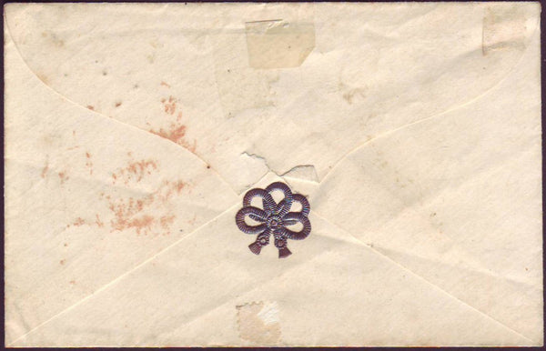 93881 - WAFER SEAL. 1829? envelope used locally in London ...