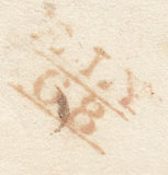 93944 - 1823 CAMBS/'ELY 68' MILEAGE MARK (CB107). Fine Health Questionnaire Ely to Norwich da...