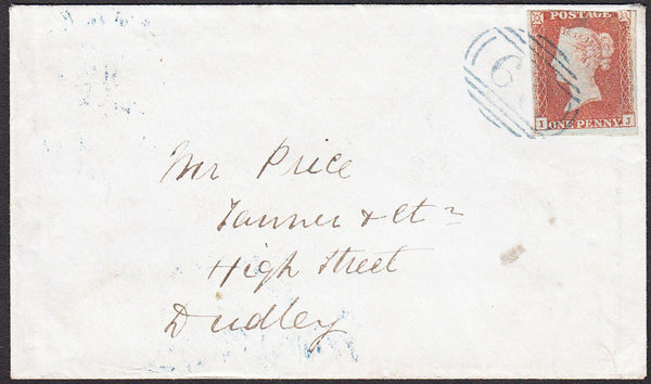 93986 - BLUE "68" NUMERAL OF BEWDLEY (WORCS) ON COVER (SPEC ...