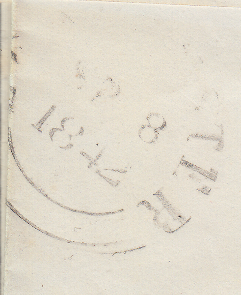 94023 - 1842 LEOMINSTER MALTESE CROSS/HEREFORDSHIRE. Entir...