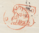 94023 - 1842 LEOMINSTER MALTESE CROSS/HEREFORDSHIRE. Entir...