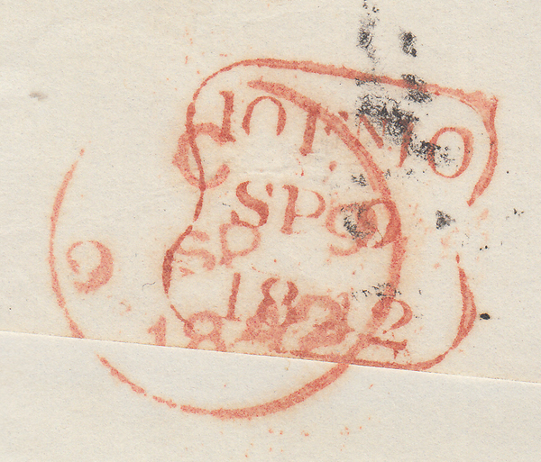 94023 - 1842 LEOMINSTER MALTESE CROSS/HEREFORDSHIRE. Entir...