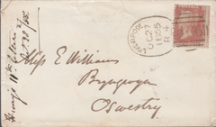 94161 - LIVERPOOL SPOON TYPE C4 (RA69) ON COVER.