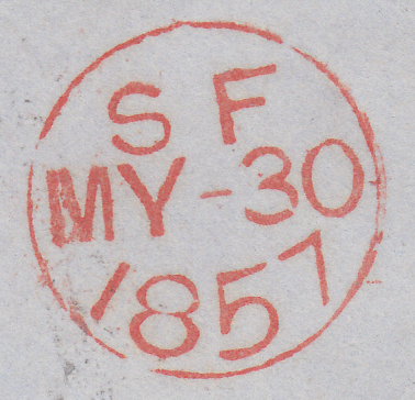 94200 - 1857 YORK SPOON (RA136). Envelope, slight soiling