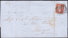 94230 - 'NICHOLSON STREET' SCOTS LOCAL TYPE XVIII USED AS A BACK STAMP/PL.172 (LC)(SG8).