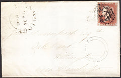 94342 - SHROPSHIRE/PL.67 (FC)(SG8). 1846 envelope Ironbrid...