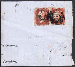 94382 - PL.203 (BK BL)(SG22). Small piece with horizontal ...