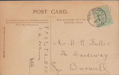 94465 - CAMBS. 1905 glamour post card to Burwell with KEDV...