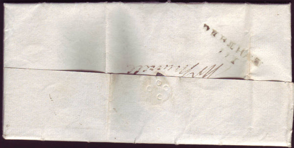 94833 - NORFOLK. 1829 entire Scarning to Wymondham dated J...