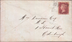 95090 - PL.47 PERF 16 (SG36)(JB) ON COVER. 1858 envelope D...