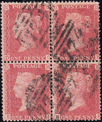 95209 - PL.36 (DG DH EG EH)(SG40) BLOCK OF FOUR. Good used...