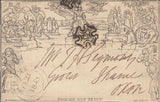 95455 - 'ATLAS ASSURANCE COMPANY' MULREADY ADVERT (MA103i). Fine used 1d Mulready wrapper Ster...