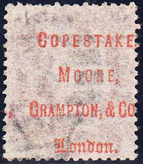 95724 "COPESTAKE MOORE, CRAMPTON AND CO LONDON" UNDERPRINT (SPEC PP23).