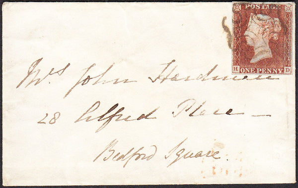 95823 - PL.5 (HD)(SG7) ON COVER. 1841 envelope, slight cre...