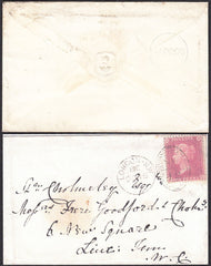 95831 - MIDDLESEX. 1859 envelope used locally in London wi...