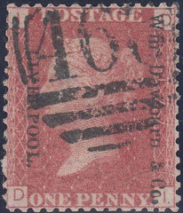 95868 - "WM.DAWBARN AND CO. LIVERPOOL." UNOFFICIAL OVERPRINT...