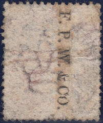 95890 - "F.P.W.and CO." UNOFFICIAL UNDERPRINT TYPE 64 IN BLA...