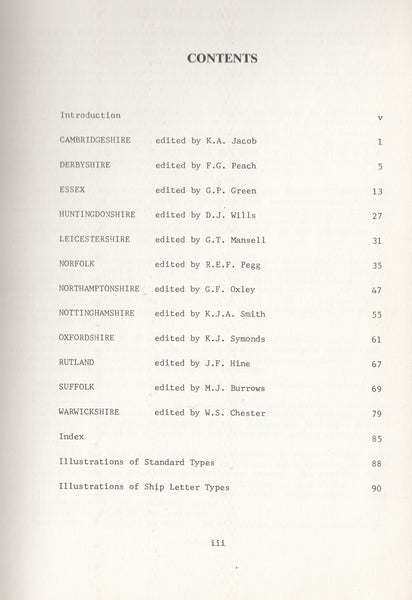 96093 - 'THE BRITISH COUNTY CATALOGUE PART 1' BY R M WILLCOCKS AND B JAY.