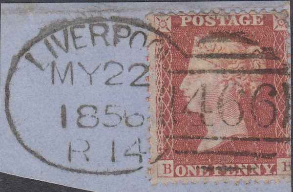 96157 - LIVERPOOL SPOON TYPE B4 (RA64)/PL.26(SG29)(BB). Piece with good Die 2 1d