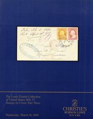 96215 - THE LOUIS GRUNIN COLLECTION OF UNITED STATES 1851-...