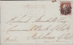 96682 - PL.10 (NF)(SG7) ON COVER. 1841 wrapper Glasgow to Gateh...