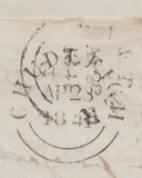96683 - PL.10 (IG)(SG7) ON COVER/DEVON. 1841 letter Bovey ...