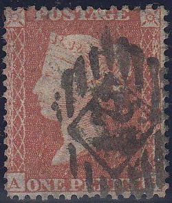 96696 PL.2 MATCHED PAIR LETTERED AG (SG21 AND SPEC C6).