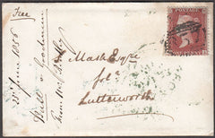 96876 - PL.40 (GA)(SG29) ON COVER. 1856 envelope with lett...