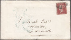 96899 - PL.45 (FK)(SG29) ON COVER. 1856 envelope with lett...