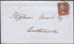 96909 - PL.46 (GB)(SG29) ON COVER. 1857 envelope with lett...