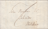 96986 - 1826 BEDS/'LUTON 39' MILEAGE MARK (BE183). Letter Luton to Hitchin dated 4th Octob...