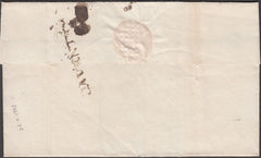 97033 - 1793 NORTHANTS/'DAVENTRY' HAND STAMP (NN42). Wrapper Daventry to Northampton wi...