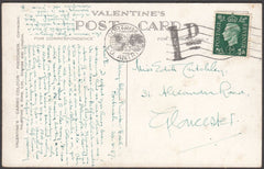 97086 - 1937 UNDERPAID MAIL. Post card Dunluce Castle to G...