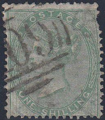 97099 - 1856 1S GREEN (SG72) CANCELLED "409" OF JERSEY. Us...
