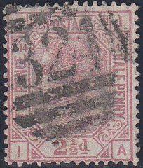 97116 - 1879 2½d ROSY-MAUVE PL.14 (SG141) CANCELLED "324" ...