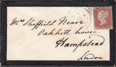 97189 - RES.PL.6 (LI) PERF 14(SG22) ON COVER. 1855 mourni...