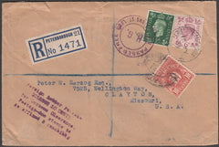 97433 - H.A.L.HUGHES AND CO., STAMP DEALERS, PETERBOROUGH/USA POSTAGE DUE AND 'OFFICIALLY SEALED' LABELS. 1...