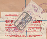 97433 - H.A.L.HUGHES AND CO., STAMP DEALERS, PETERBOROUGH/USA POSTAGE DUE AND 'OFFICIALLY SEALED' LABELS. 1...