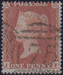 97479 - PL.191 (JF)(SG17). Fine used 1854 die 1 1d pl.191 ...