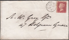 97490 - PL.27 (AK)(SG40)/GOTHIC K. 1862 envelope used loca...