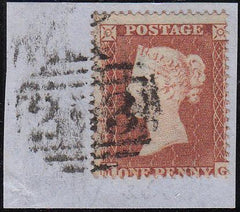97495 - RES.PL.5 (MG)(SG17). Small piece with good used 18...