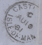 97579 - ISLE OF MAN/O.H.M.S. STAMPLESS USAGE. Printed wrap...
