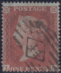 97614 - PL.190 (LC)(SG17). Good to fine used 1854 die 1 1d...