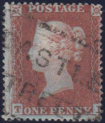 97638 - PL.194 (TL)(SG17). Good used 1854 die 1 pl.194 S.C...
