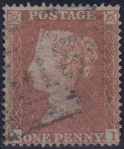97683 1854 DIE 1 1D PL.180 (SG17)(AI).