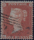 97687 1854 1D PL.195 (SG17)(GK CONSTANT VARIETY).